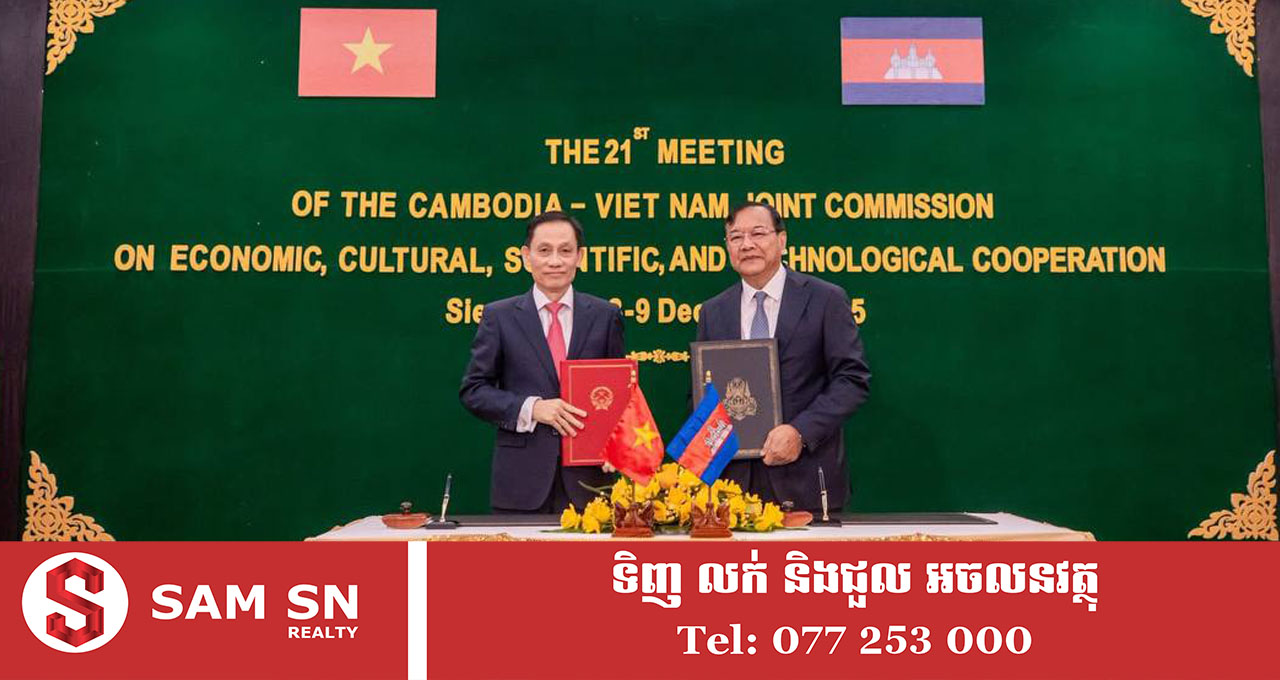 200 កម្ពុជា-វៀតណាម ឯកភាពរៀបចំគម្រោងដឹកជញ្ជូនតភ្ជាប់រវាងប្រទេសទាំងពីរ ពិសេសច្រករបៀងសេដ្ឋកិច្ចភាគខាងត្បូង