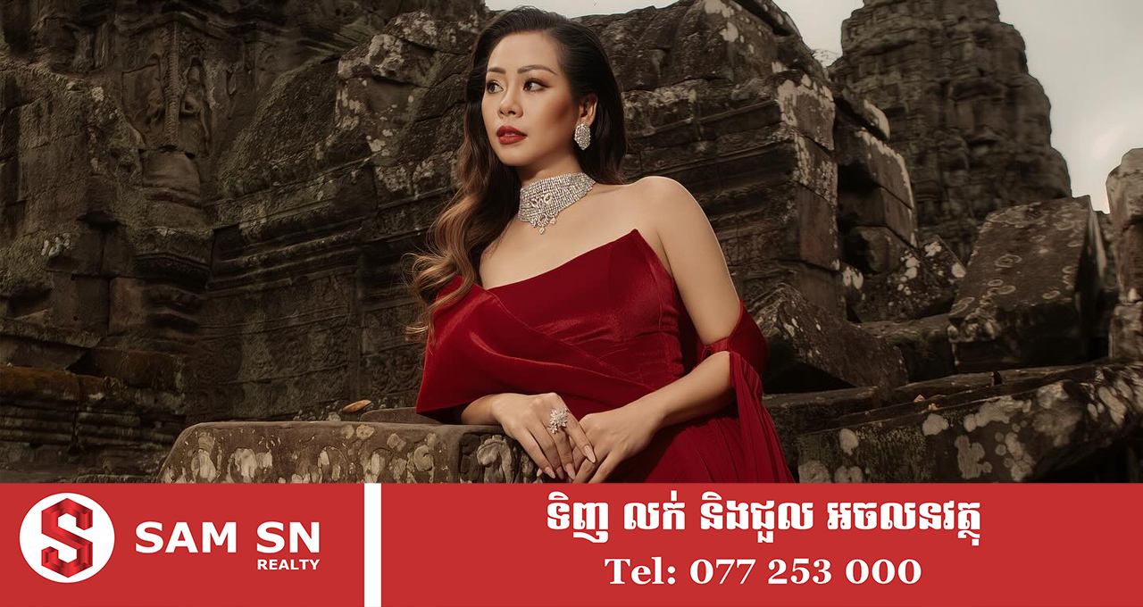 ថៅកែហាងពេជ្រ បុប្ផាគន្ធ ដ៏ល្បីចេញធ្វើម៉ូដែលខ្លួនឯង ទទួលបានការសរសើរច្រើនពីអតិថិជន