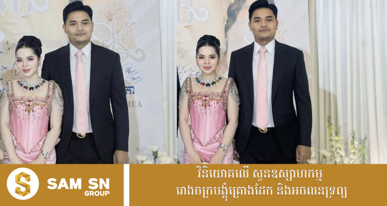 កាបូបដៃពណ៌ផ្កាឈូក Louis Vuitton របស់ឧកញ៉ា ស្រី ណារួម ពិតជាស្រស់ស្អាត