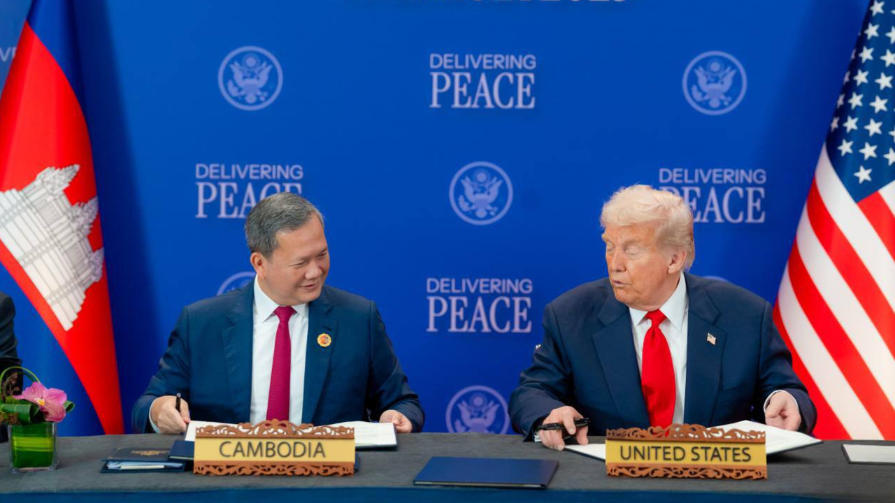 ប្រធានាធិបតី ត្រាំ បើកផ្លូវលក់អាវុធ និងរៀបចំសមយុទ្ធឆ្មាំអង្គរឡើងវិញជាមួយកម្ពុជា