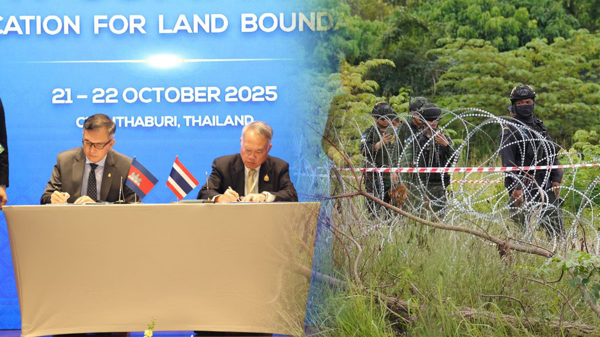 កម្ពុជា-ថៃ ឯកភាពគ្នាធានាមិនឱ្យមានការរារាំងដល់ក្រុមវាស់វែងចម្រុះដែលនឹងចុះបោះបង្គោលបណ្តោះអាសន្ន ក្នុងតំបន់ភូមិជោគជ័យ-ណងចាន់ និងតំបន់ភូមិព្រៃចាន់-ណងយ៉ាកែវ